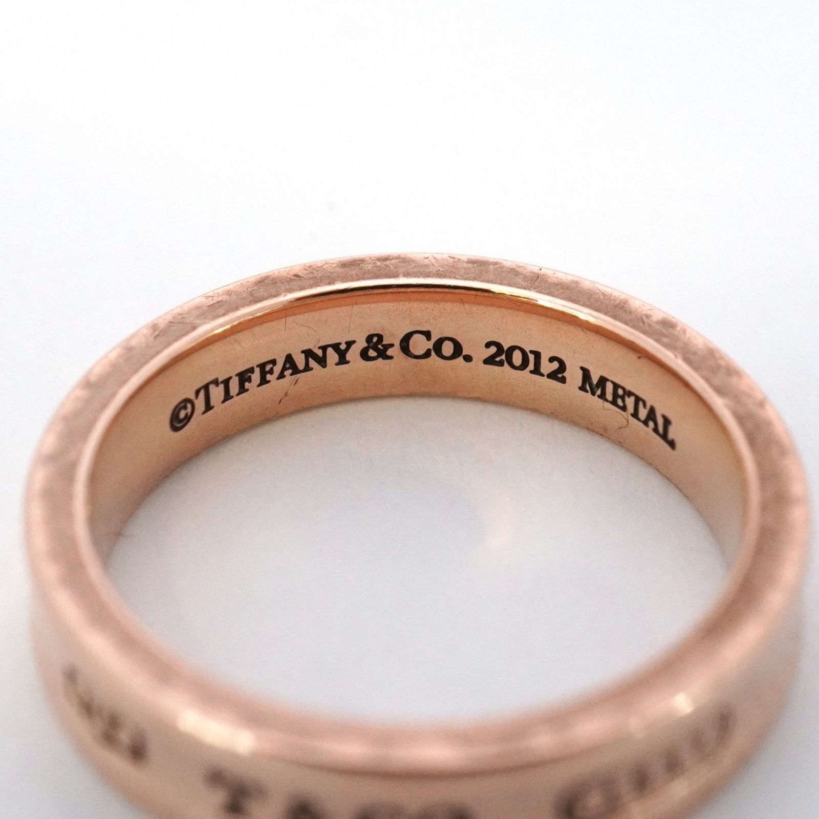 ティファニー(Tiffany) ティファニー リング ナロー ルベドメタル 8号