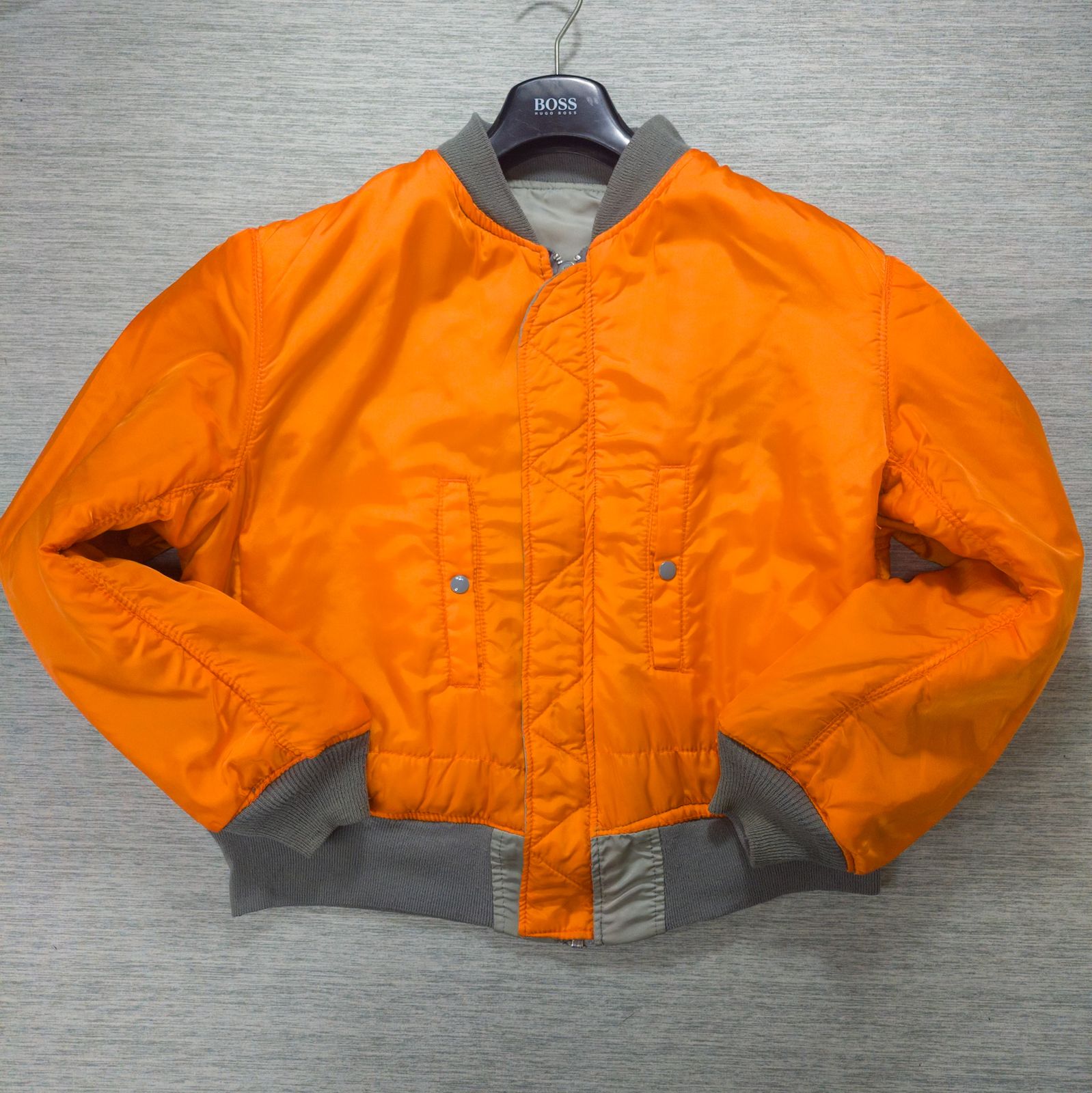 美品】ALPHA MA-1 USA製 ミリタリーリバーシブルブルゾン XLサイズ XXL