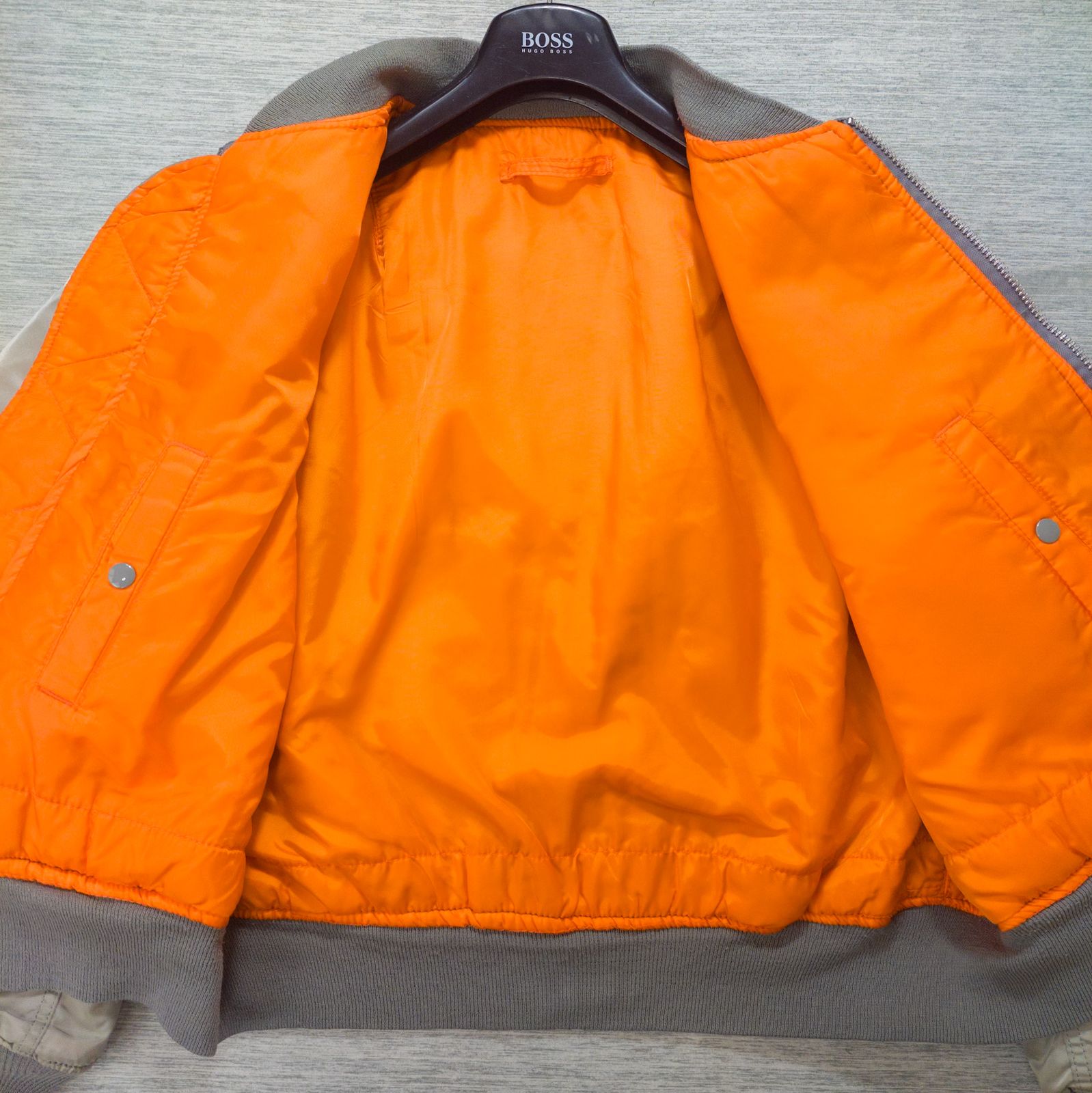 美品】ALPHA MA-1 USA製 ミリタリーリバーシブルブルゾン XLサイズ XXL