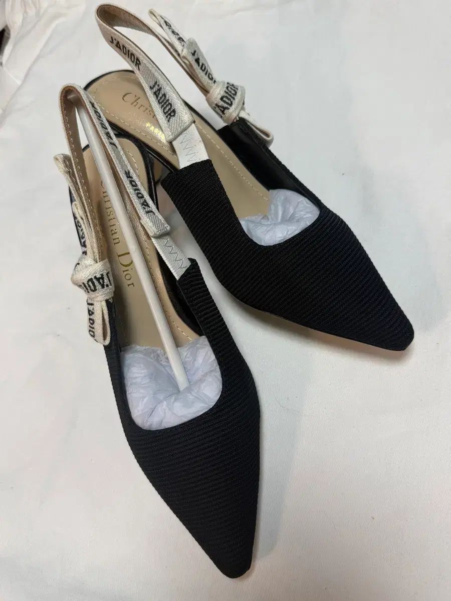 J'ADIOR ブラック パンプス スリングバック シューズ - メルカリ