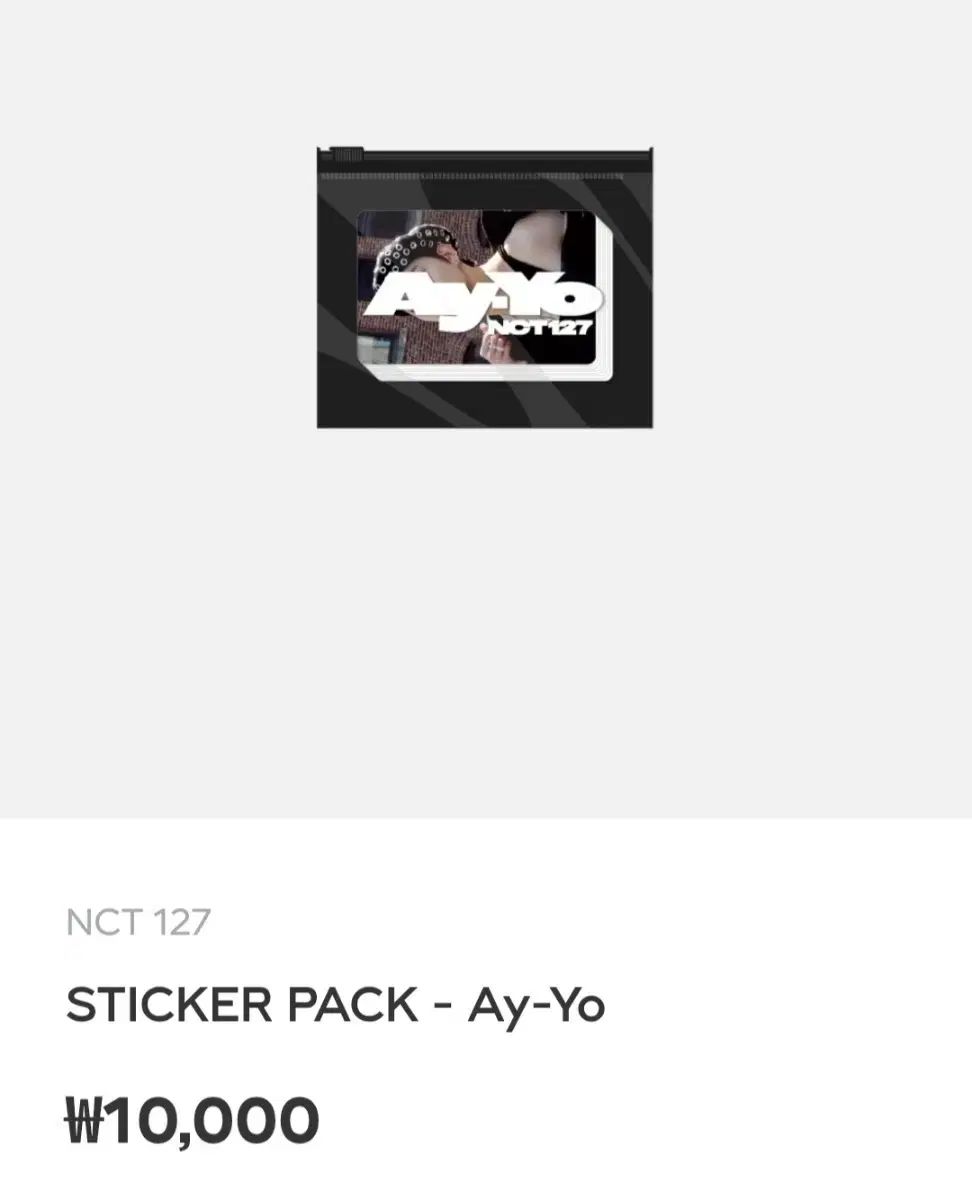 NCT 127 Ay-Yo シールパック トレカ ジョンウ NCT - メルカリ