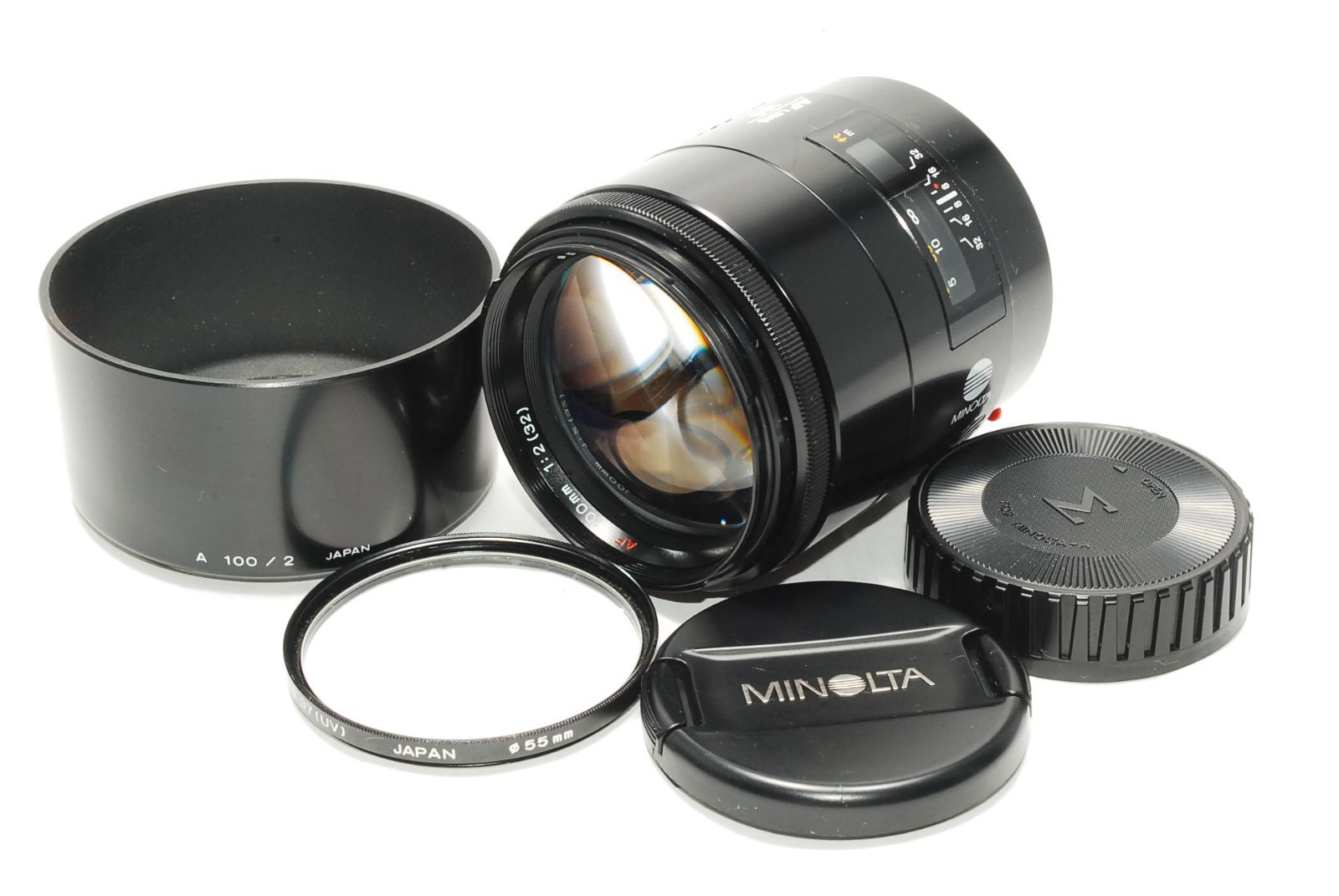 希少】ミノルタ Minolta AF 100mm F2 単焦点レンズ フルサイズ対応