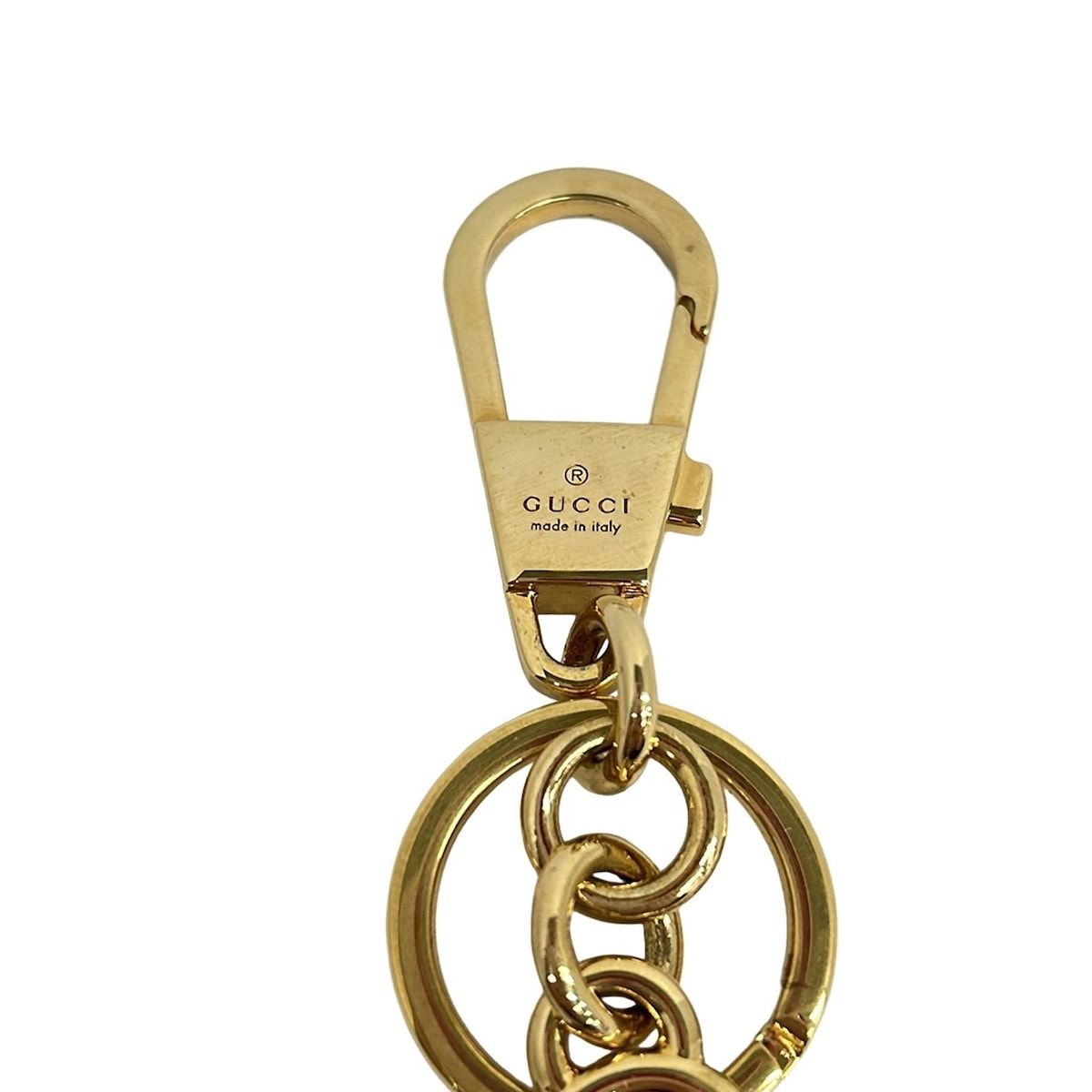 GUCCI(グッチ) キーホルダー(チャーム) - ゴールド - メルカリ