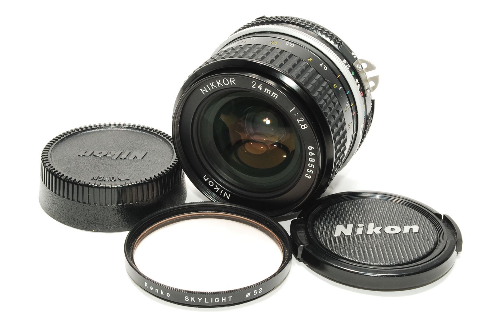 Nikon Ai NIKKOR 24mm F2.8 Ai 単焦点 広角レンズ Fマウント r112