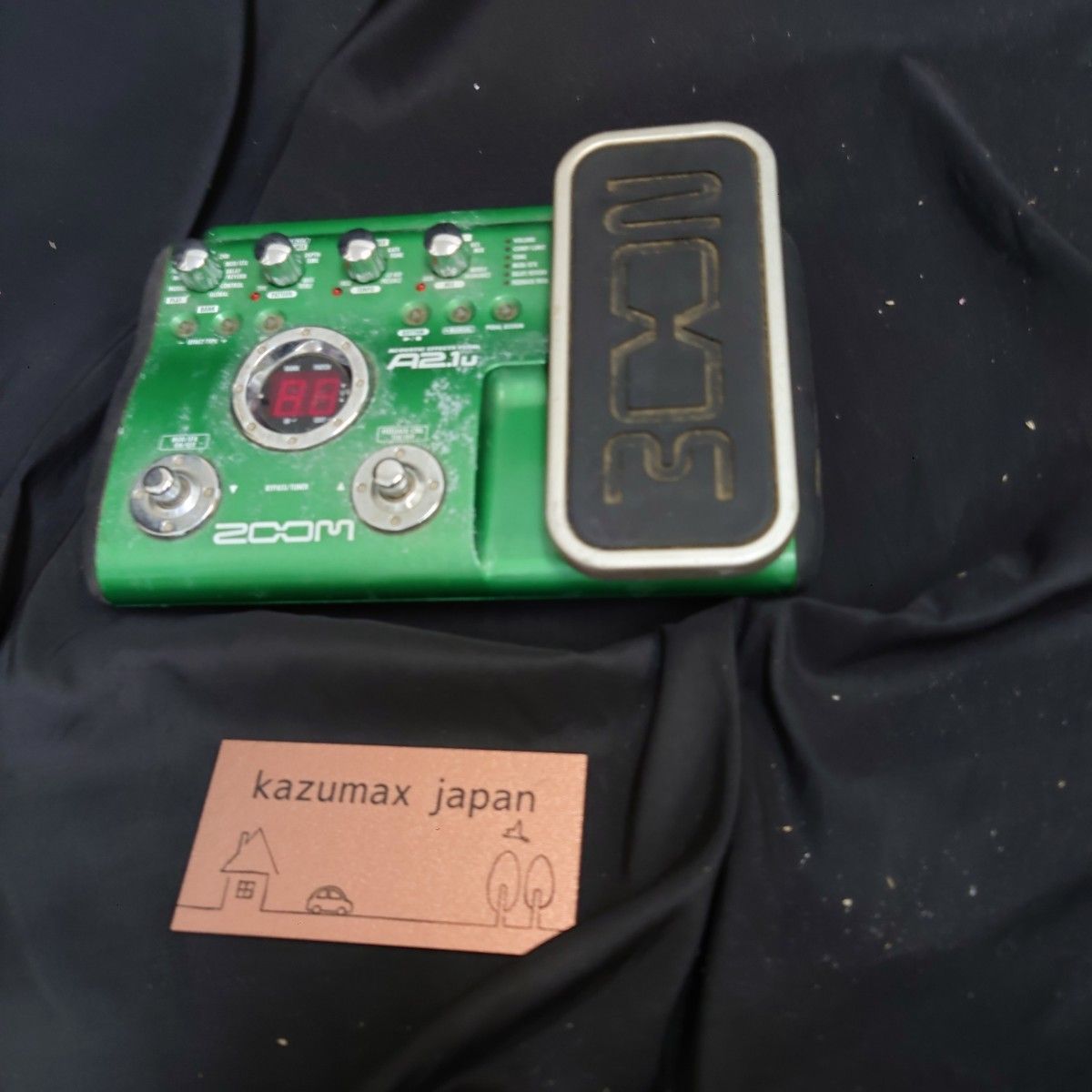 ZOOM A2.1u アコースティックギター用マルチエフェクター 動作品 本体