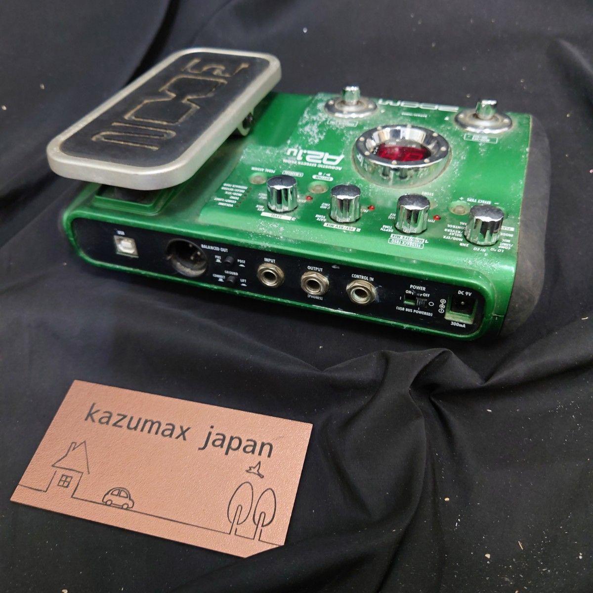 ZOOM A2.1u アコースティックギター用マルチエフェクター 動作品 本体