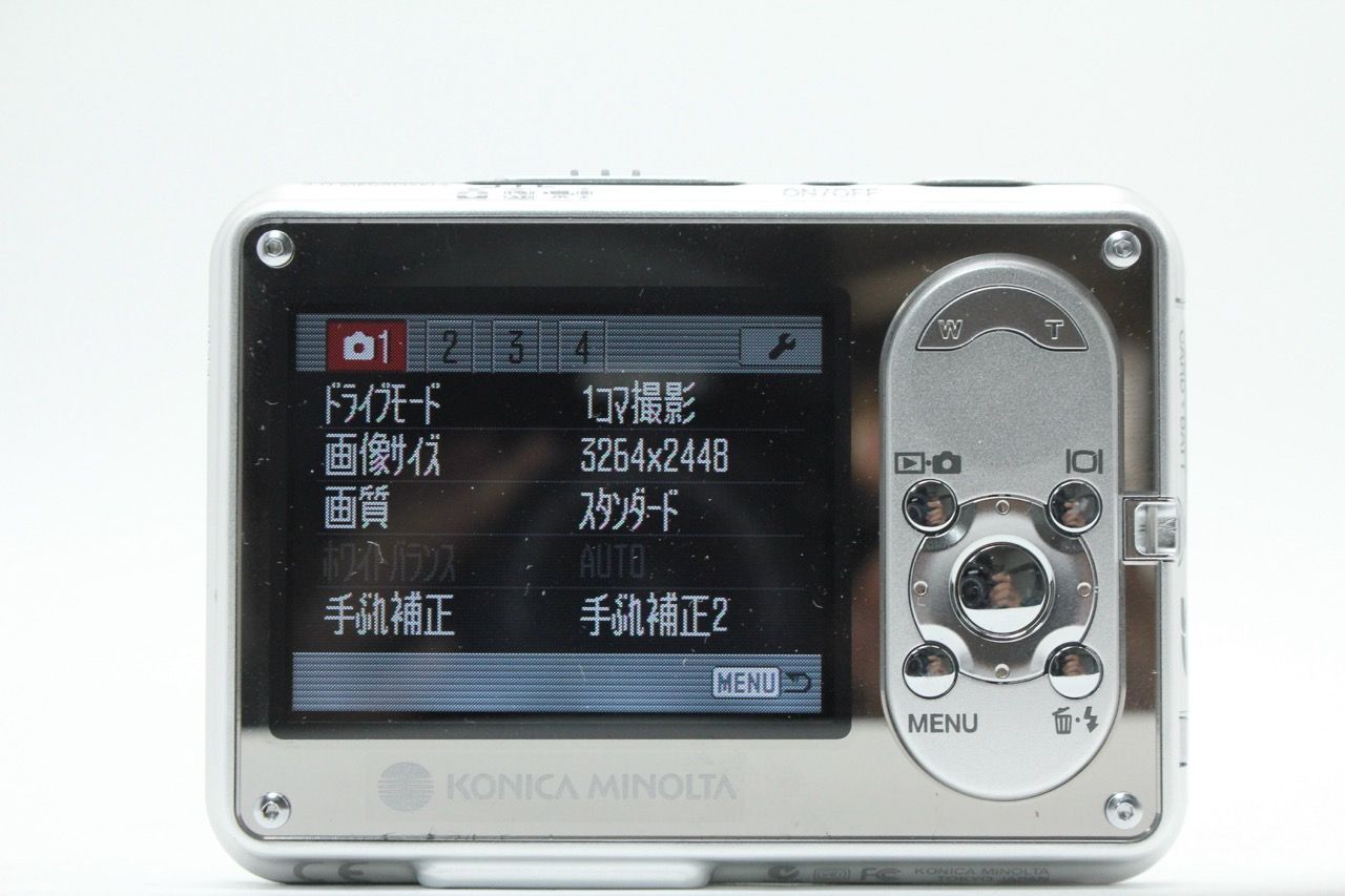 ☆美品☆コニカ KONICA DiMAGE X1 シルバー #4142@b RO4122 - メルカリ