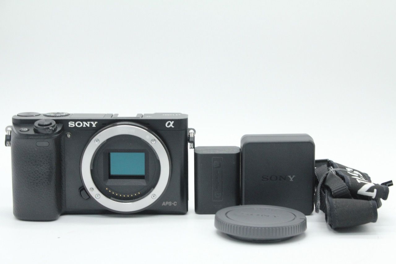 ☆良品☆ソニー SONY α6000 ILCE-6000 ブラック #0324@c RO4084 - メルカリ
