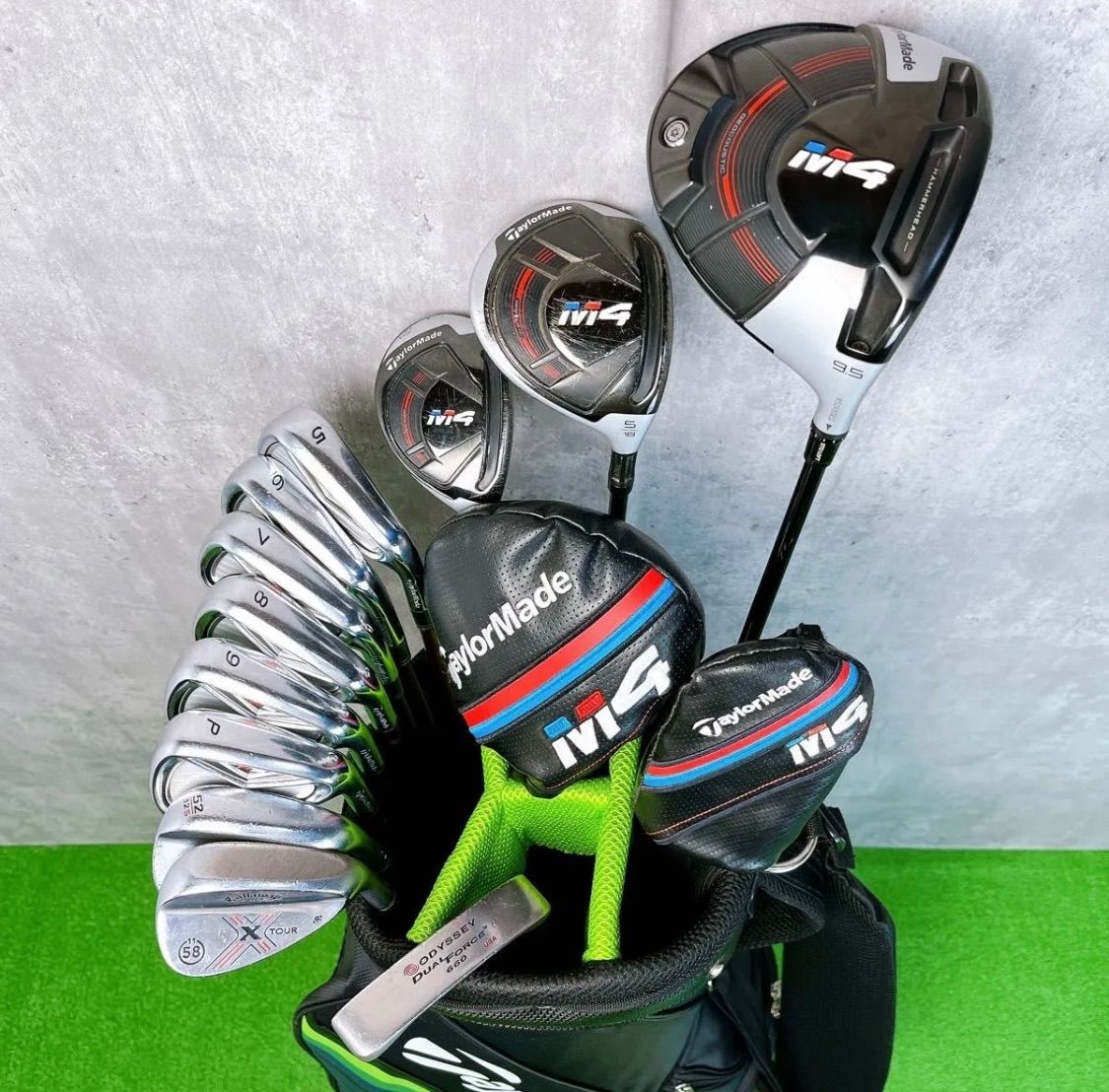 テーラーメイド M4 R9 ゴルフクラブ メンズ セット 右打ち 12本