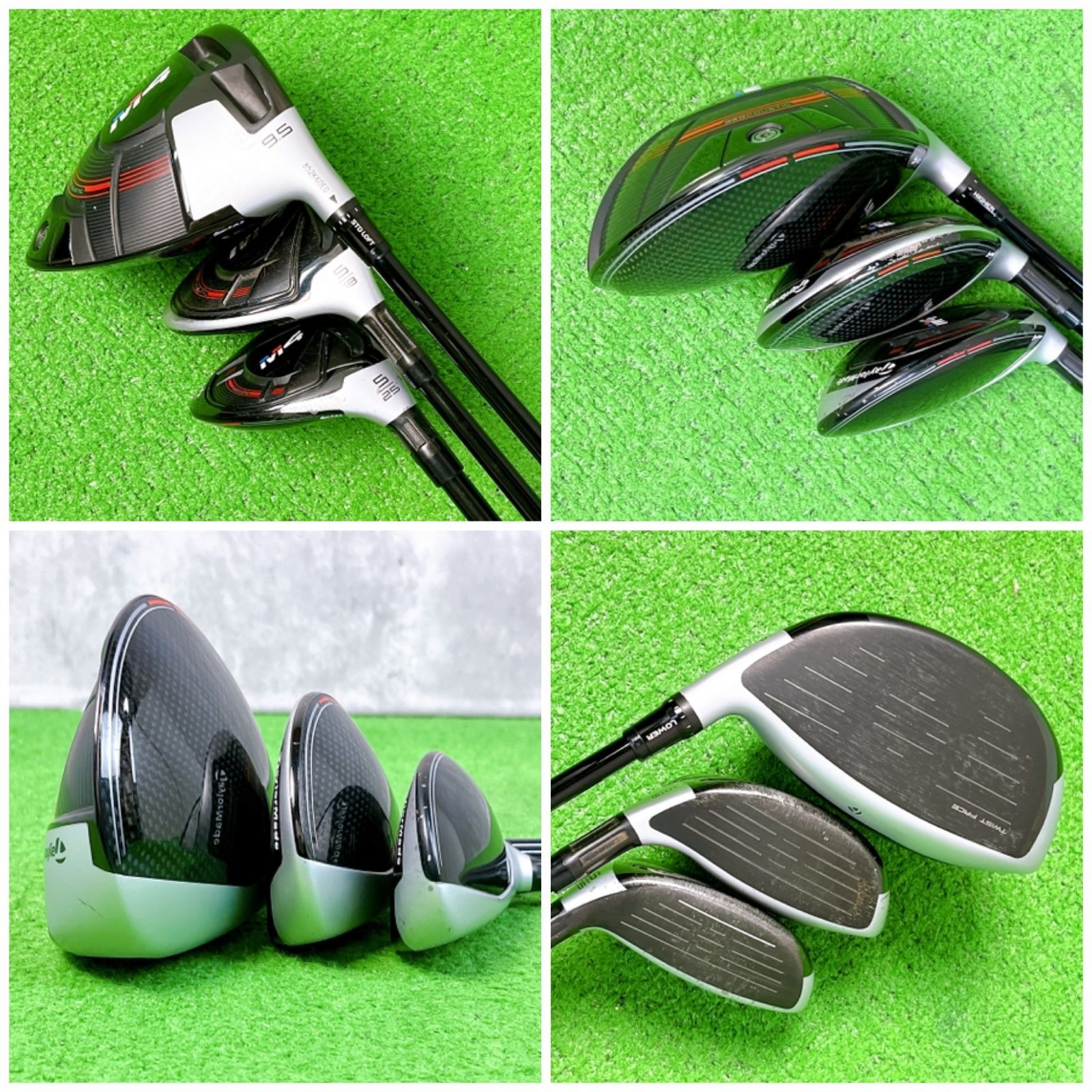 テーラーメイド M4 R9 ゴルフクラブ メンズ セット 右打ち 12本