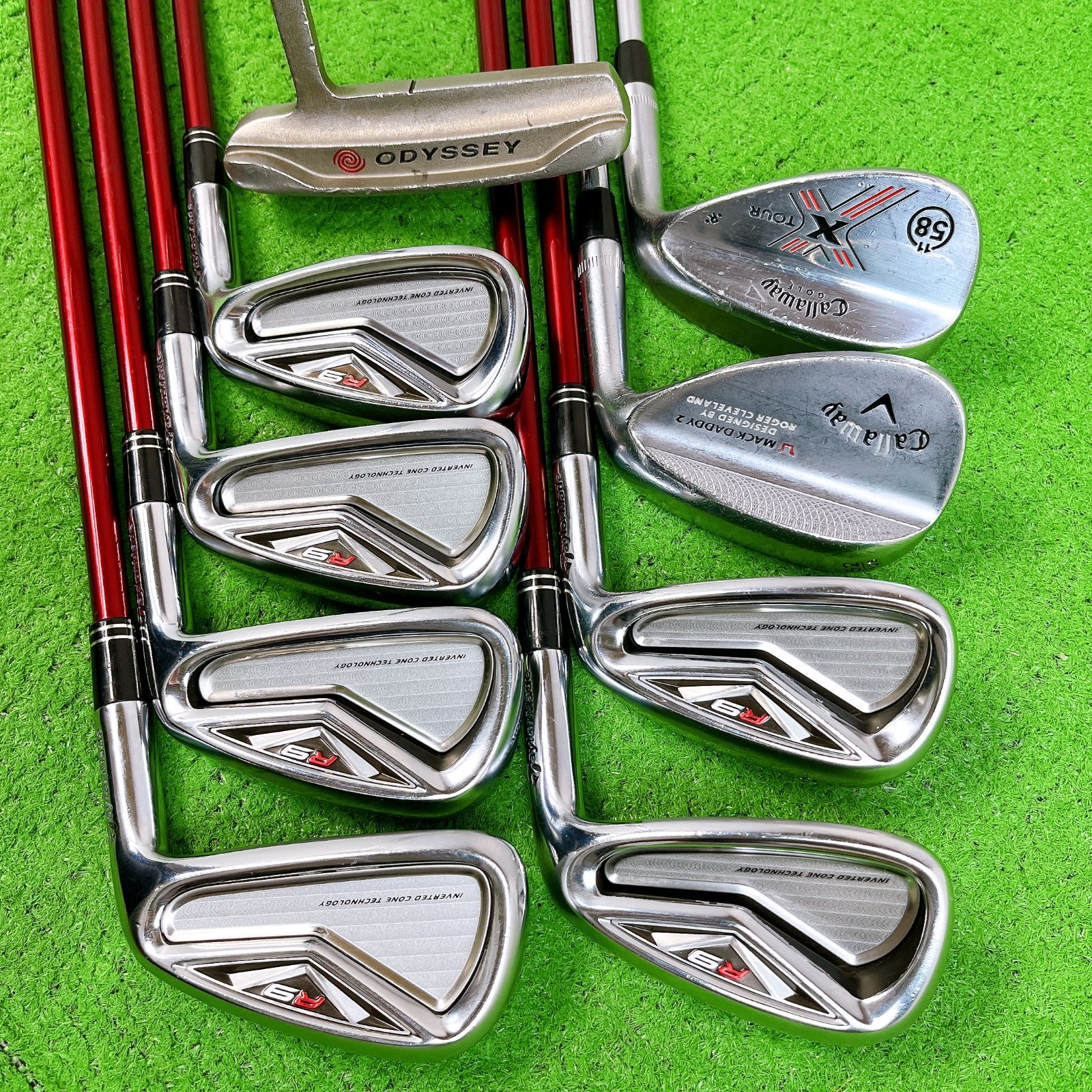 テーラーメイド M4 R9 ゴルフクラブ メンズ セット 右打ち 12本