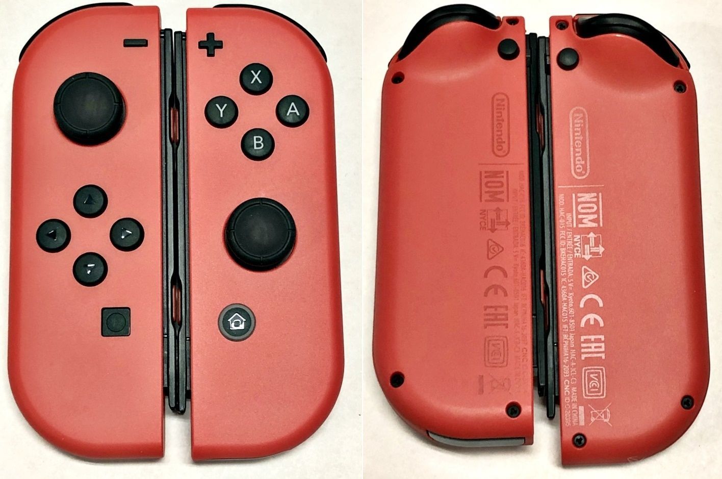 25. 【中古/動確済】Nintendo Switch本体 マリオレッド×ブルー セット