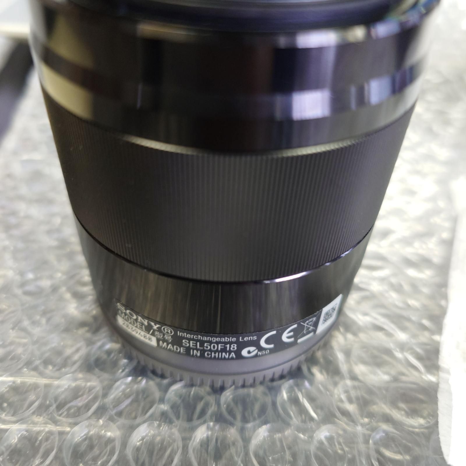 全額返金保証】【最速発送】Sony E 50mm F1.8 OSS SEL50F18 美品 動作