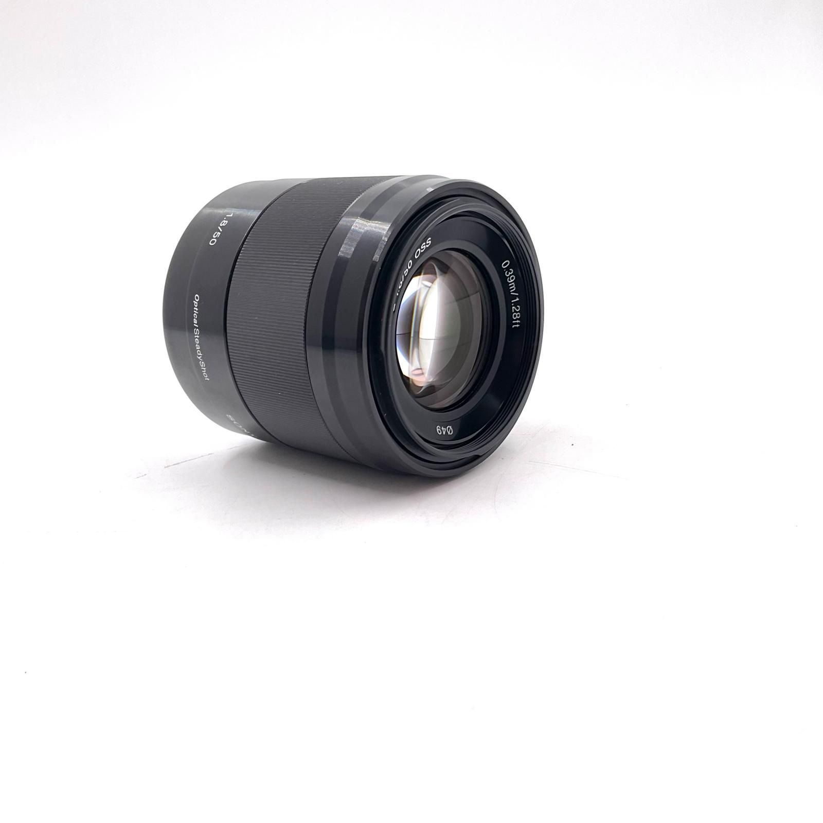 全額返金保証】【最速発送】Sony E 50mm F1.8 OSS SEL50F18 美品 動作