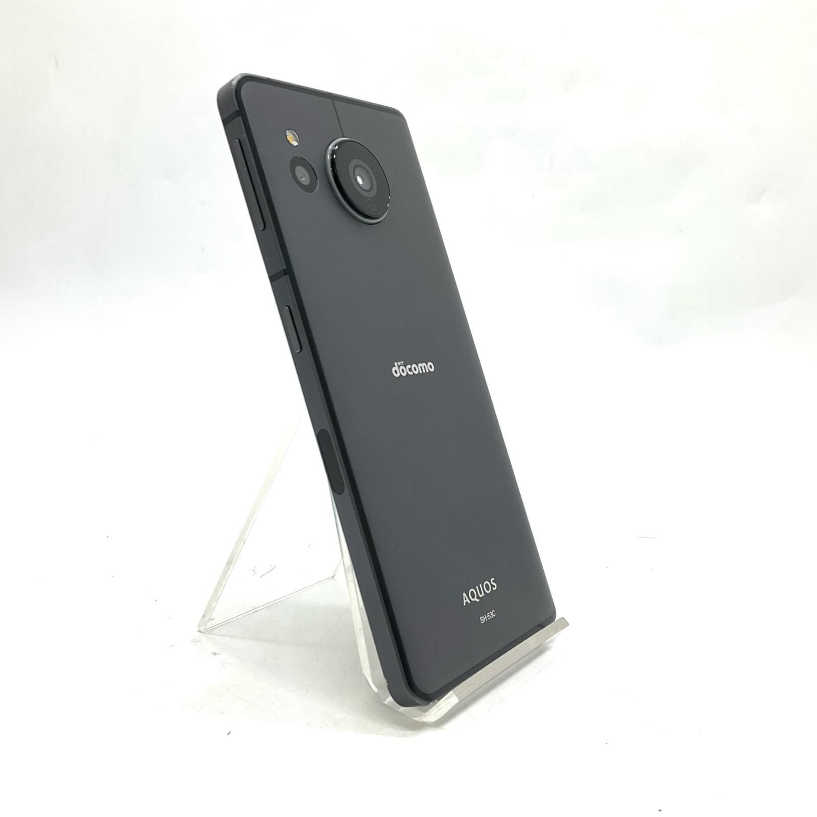 SHARP AQUOS sense7 128GB ブラック docomo SIMフリー SH-53C 白ロム