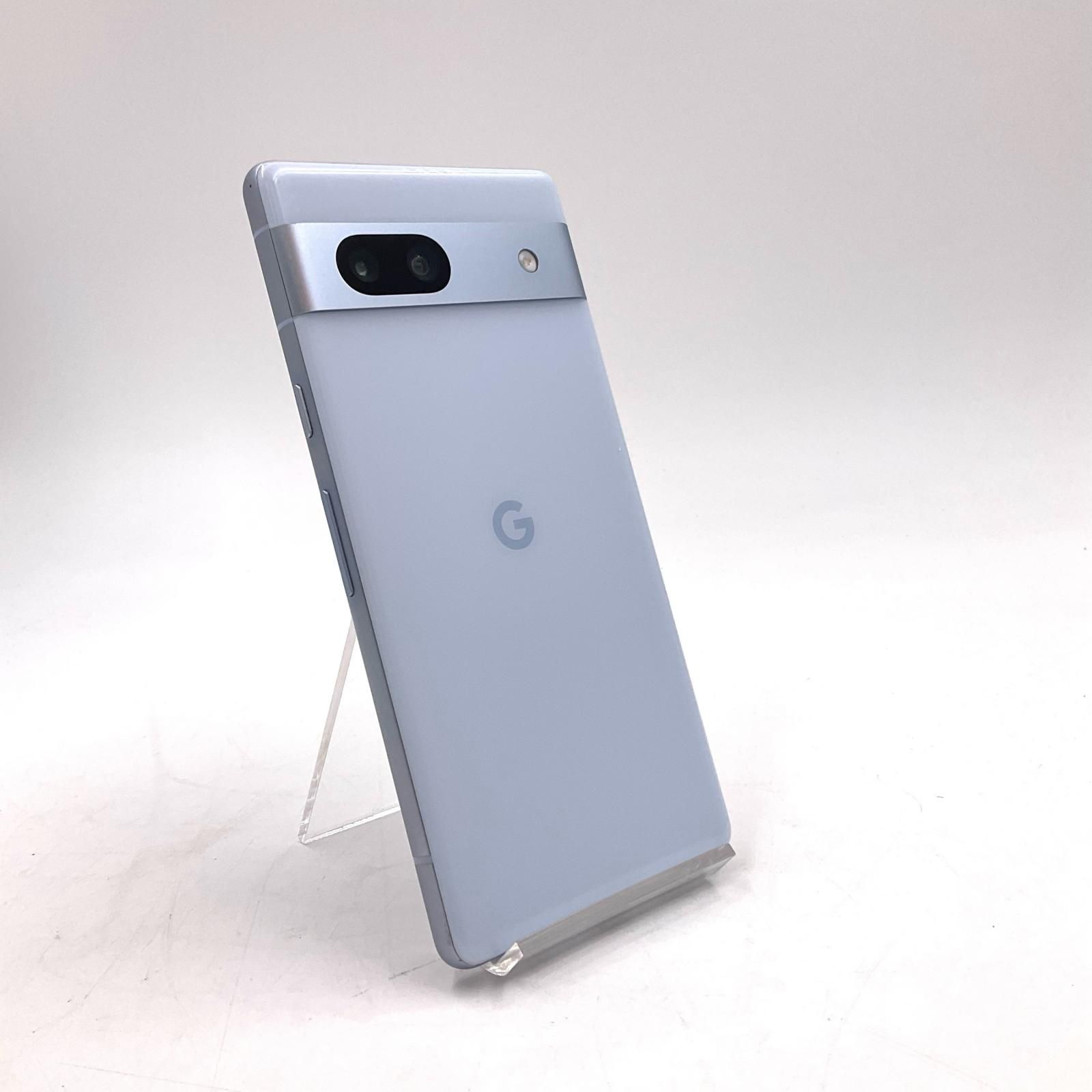 Google Pixel 7a 128GB Sea SIMフリー G82U8 白ロム【難有】【最速発送