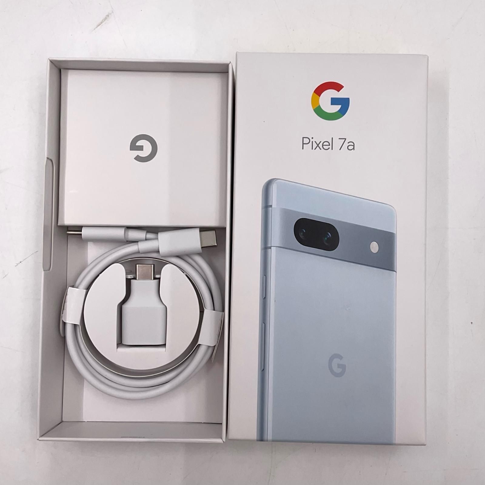 Google Pixel 7a 128GB Sea SIMフリー G82U8 白ロム【難有】【最速発送