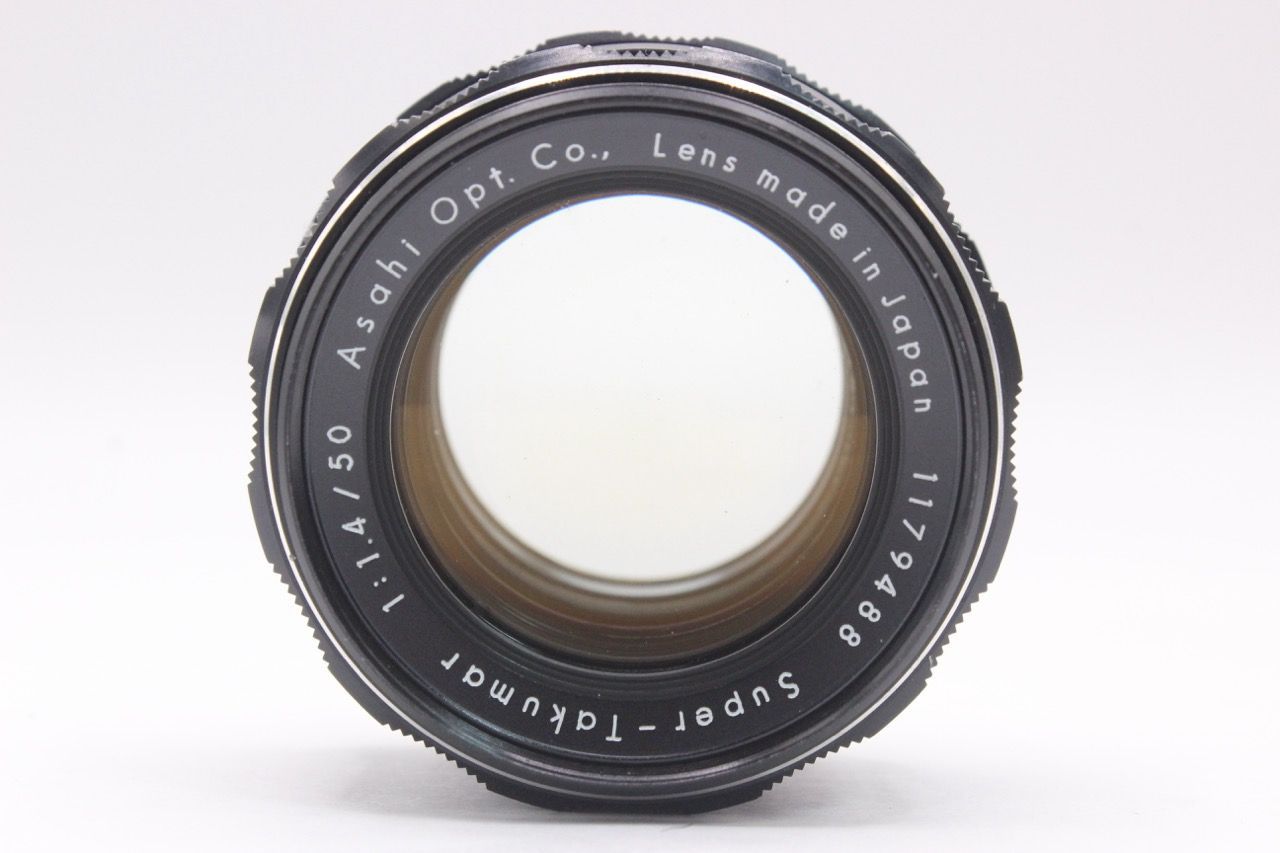 ☆希少品☆ペンタックス PENTAX Super Takumar 50mm F1.4 前期 8枚玉