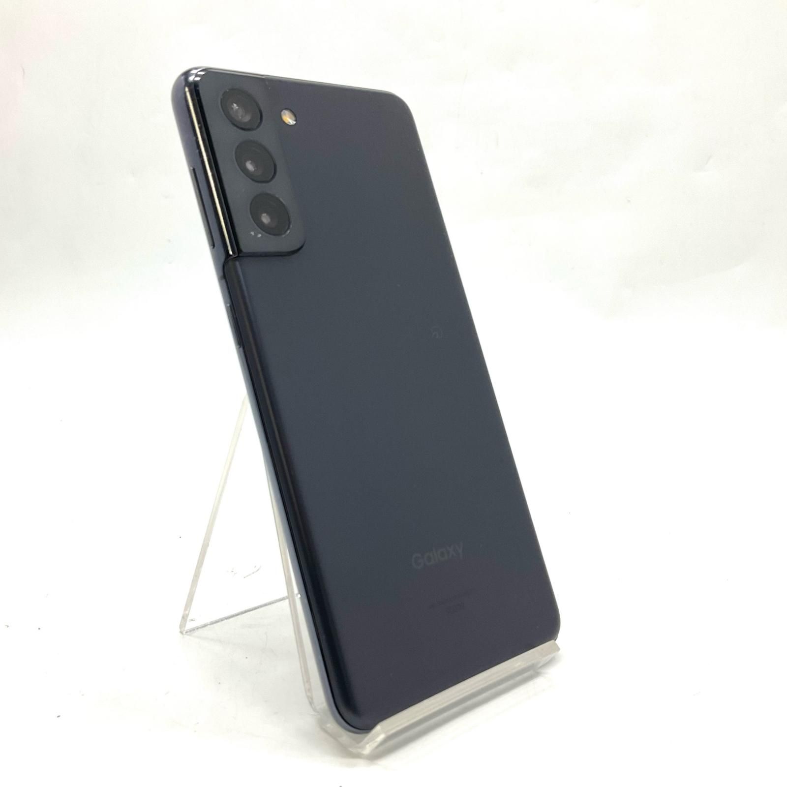 SAMSUNG Galaxy S21 256GB ファントムグレイ au SCG09 白ロム 動作確認