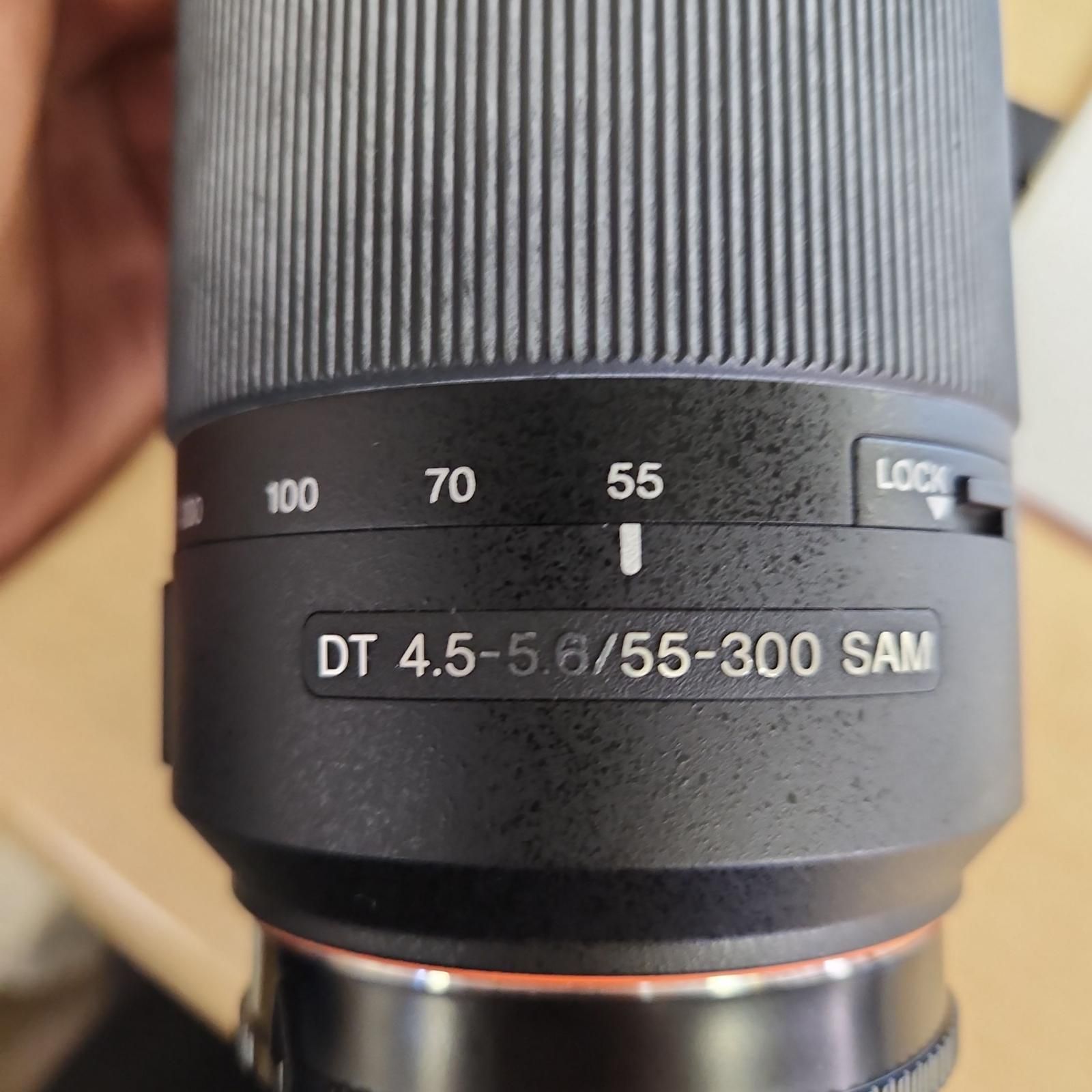 全額返金保証】【最速発送】Sony DT 55-300mm F4.5-5.6 SAM SAL55300