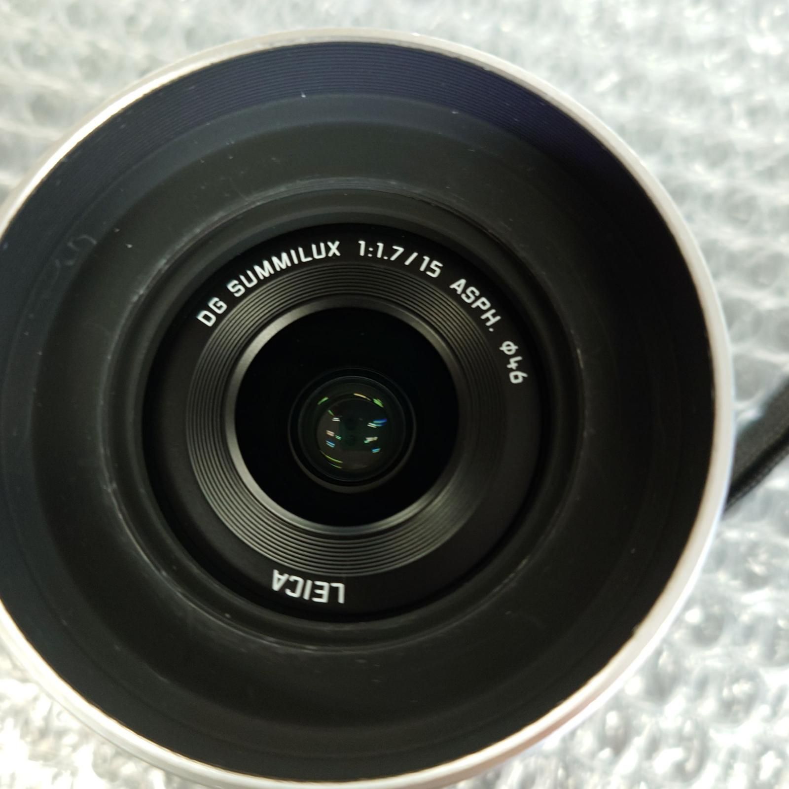 全額返金保証】【最速発送】Panasonic LEICA DG SUMMILUX 15mm/F1.7