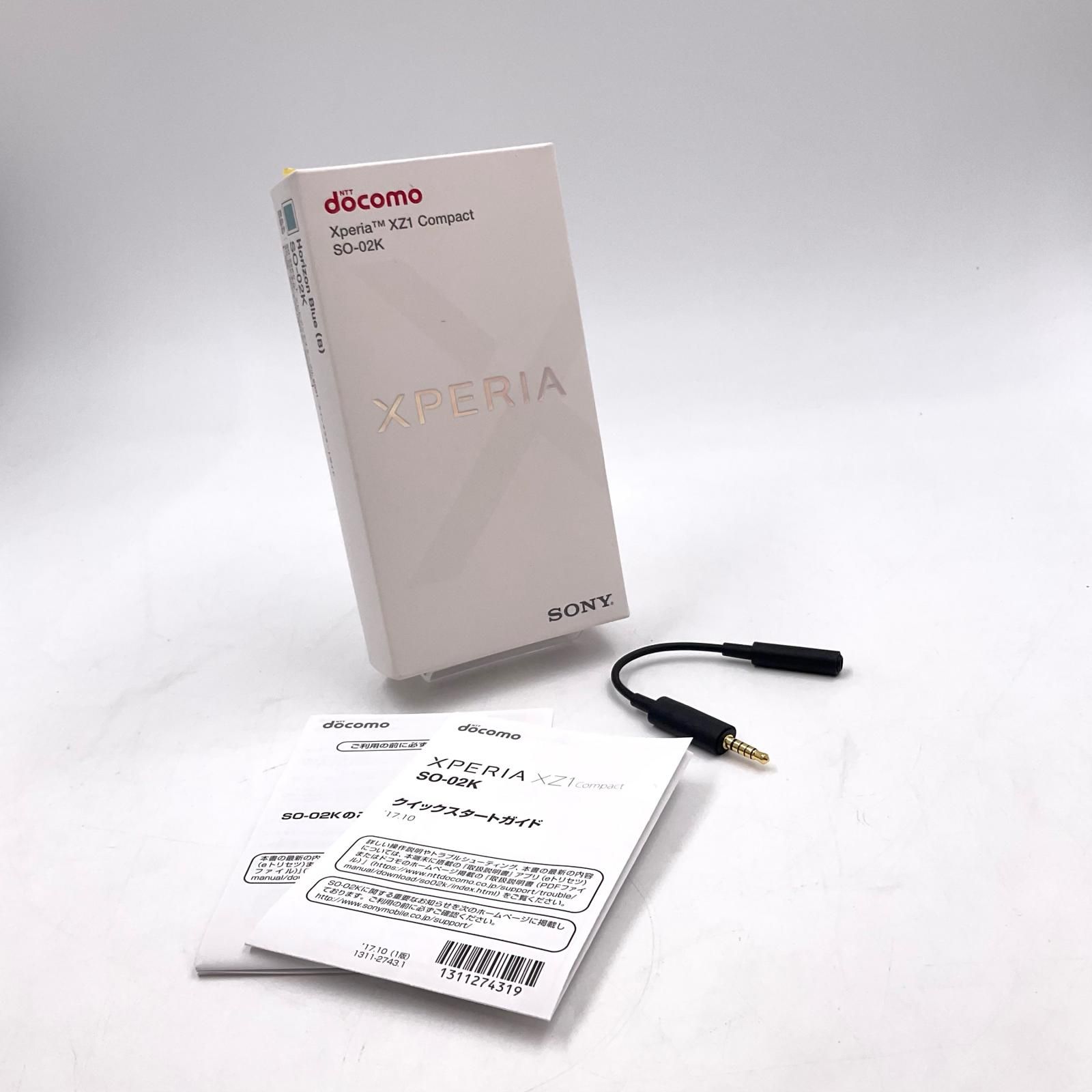 Sony Xperia XZ1 Compact 32GB Horizon Blue docomo SO-02K 白ロム