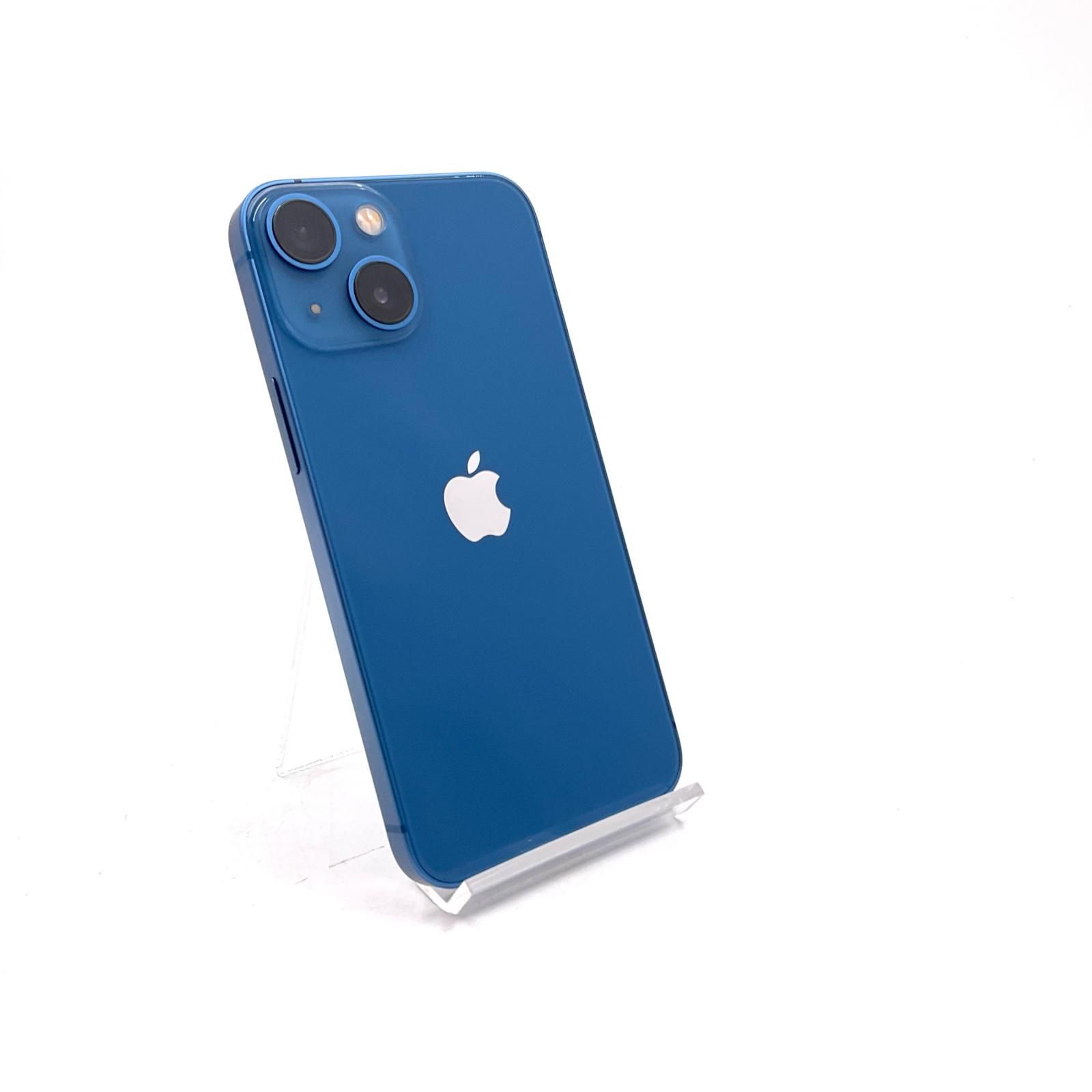iPhone 13 mini 128GB ブルー 楽天モバイル 白ロム 美品 動作確認済 86 