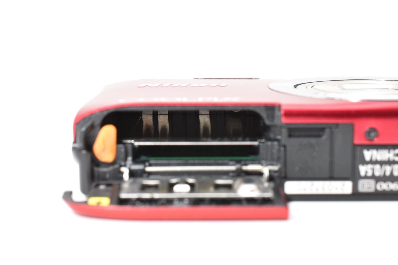 完動品】Nikon COOLPIX S2900 レッド 2005万画素 光学5倍ズーム 動作