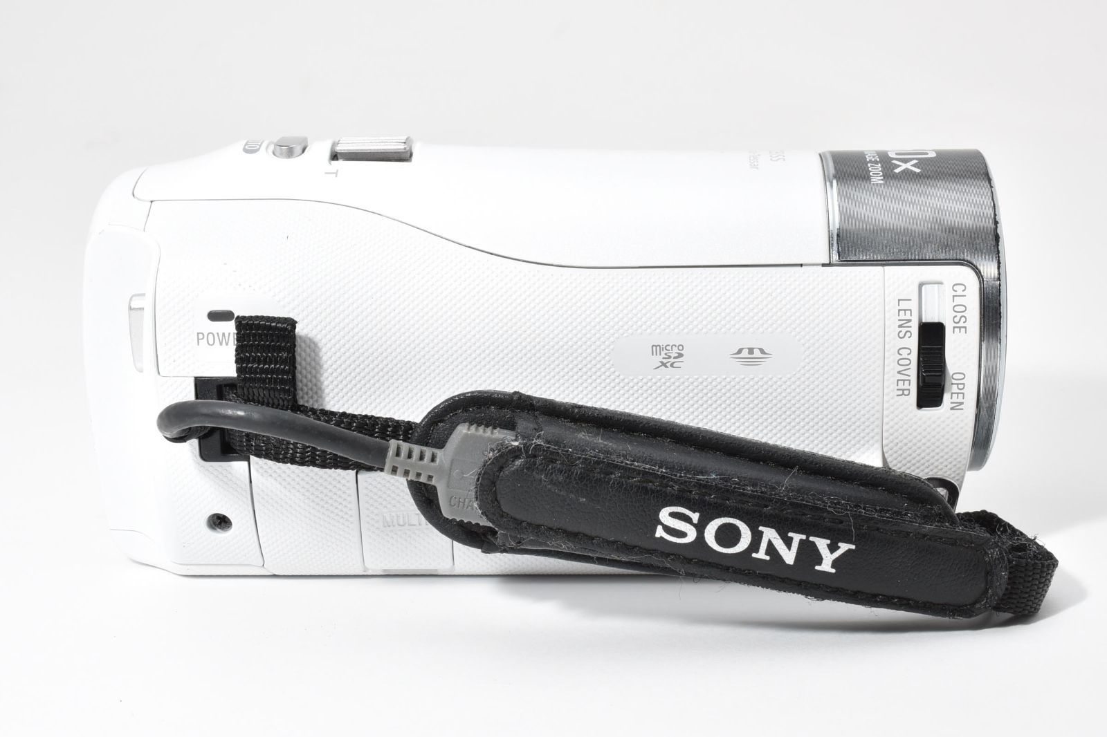 美品・完動品】SONY HDR-CX470 ホワイト ハンディカム 超軽量215g 光学