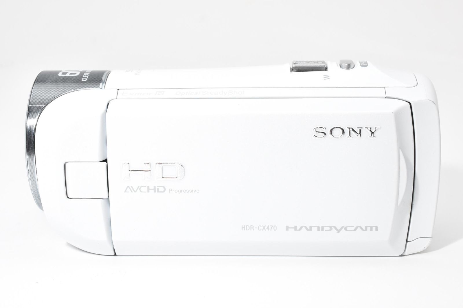 美品・完動品】SONY HDR-CX470 ホワイト ハンディカム 超軽量215g 光学