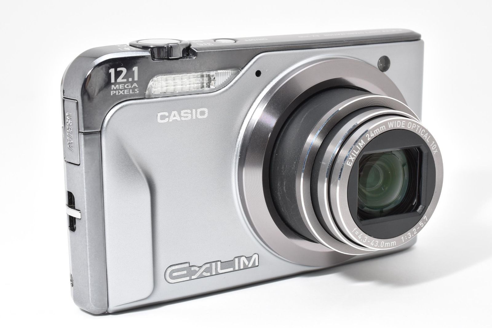 美品・完動品】CASIO EXILIM EX-H10 シルバー 電池持ち1000枚撮影 広角