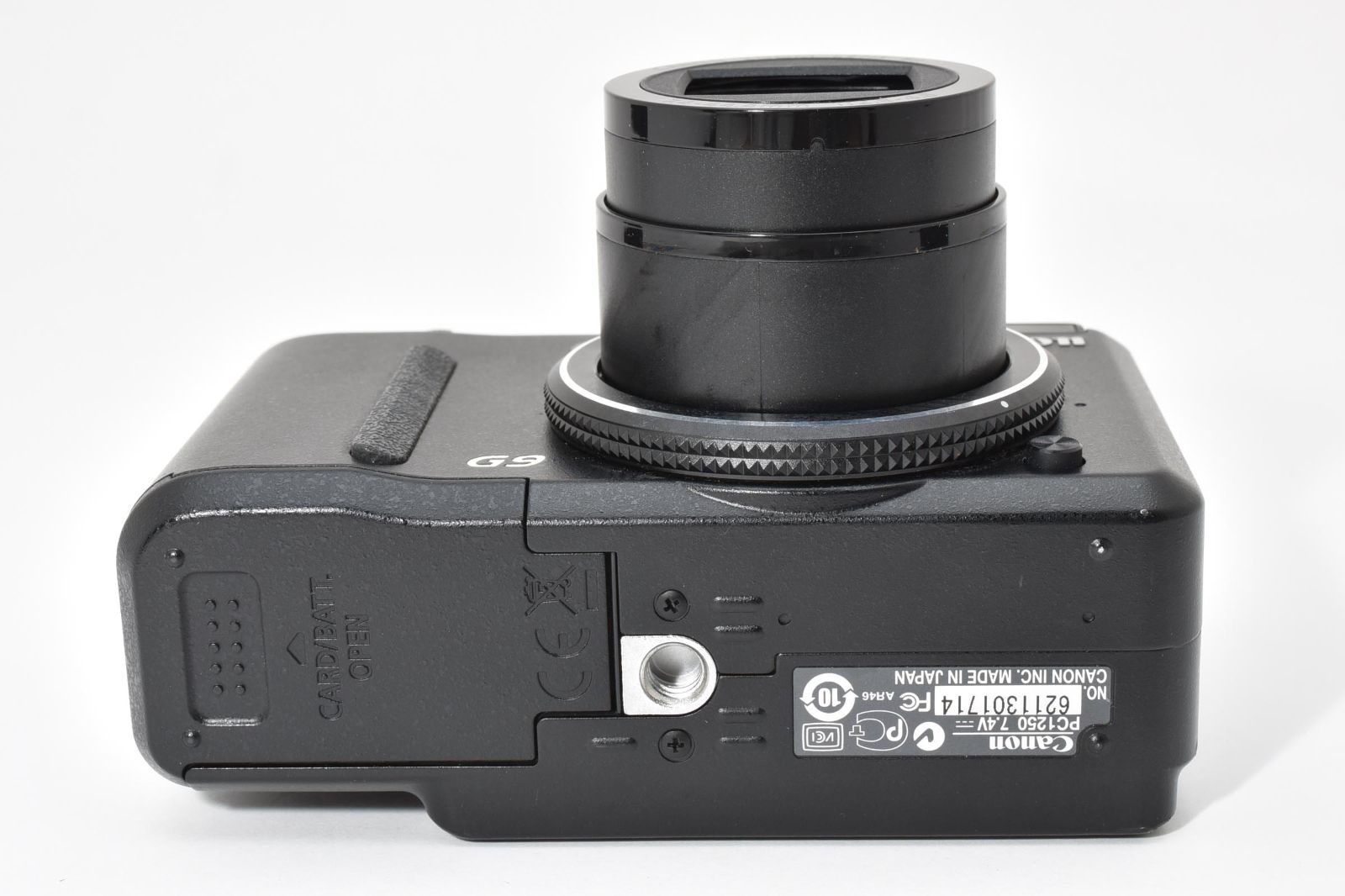 良品・完動品】Canon PowerShot G9 ブラック 名機 高級コンデジ 1210万