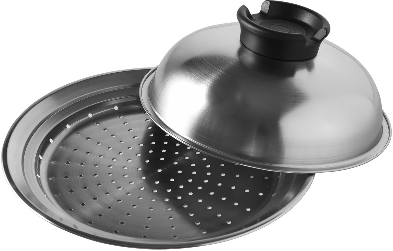 迅速に発送】アーネスト のせるだけで簡単 蒸し器 20?22cm フライパン