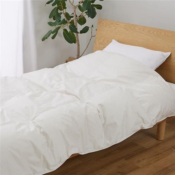 新品未使用　 羽毛肌掛けふとん 150x210cm Ｍ43 羽毛肌掛け布団 シングル 150×210cm 日本製 ダウン90％ ホワイト