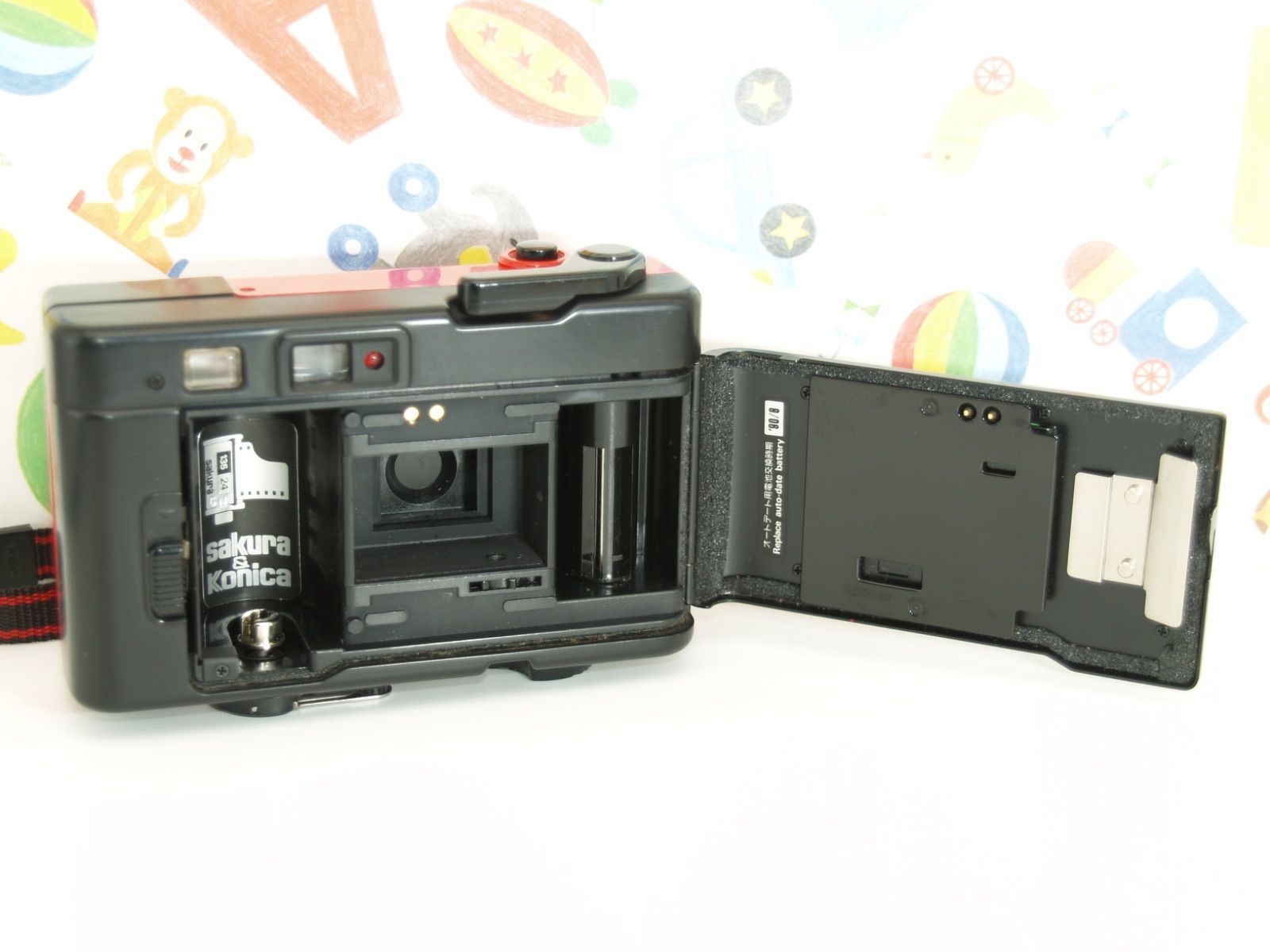 ❤️Konica EFJ レッド コンパクトカメラ❤️ - メルカリ