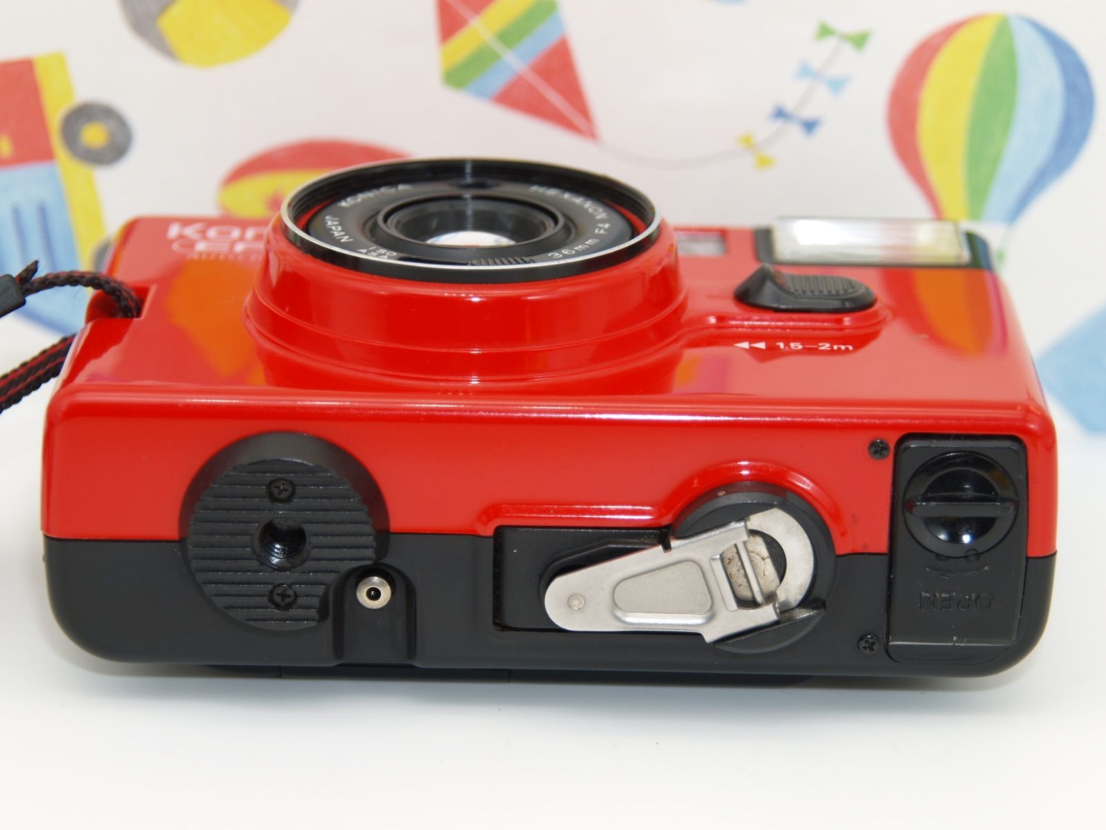 ❤️Konica EFJ レッド コンパクトカメラ❤️ - メルカリ