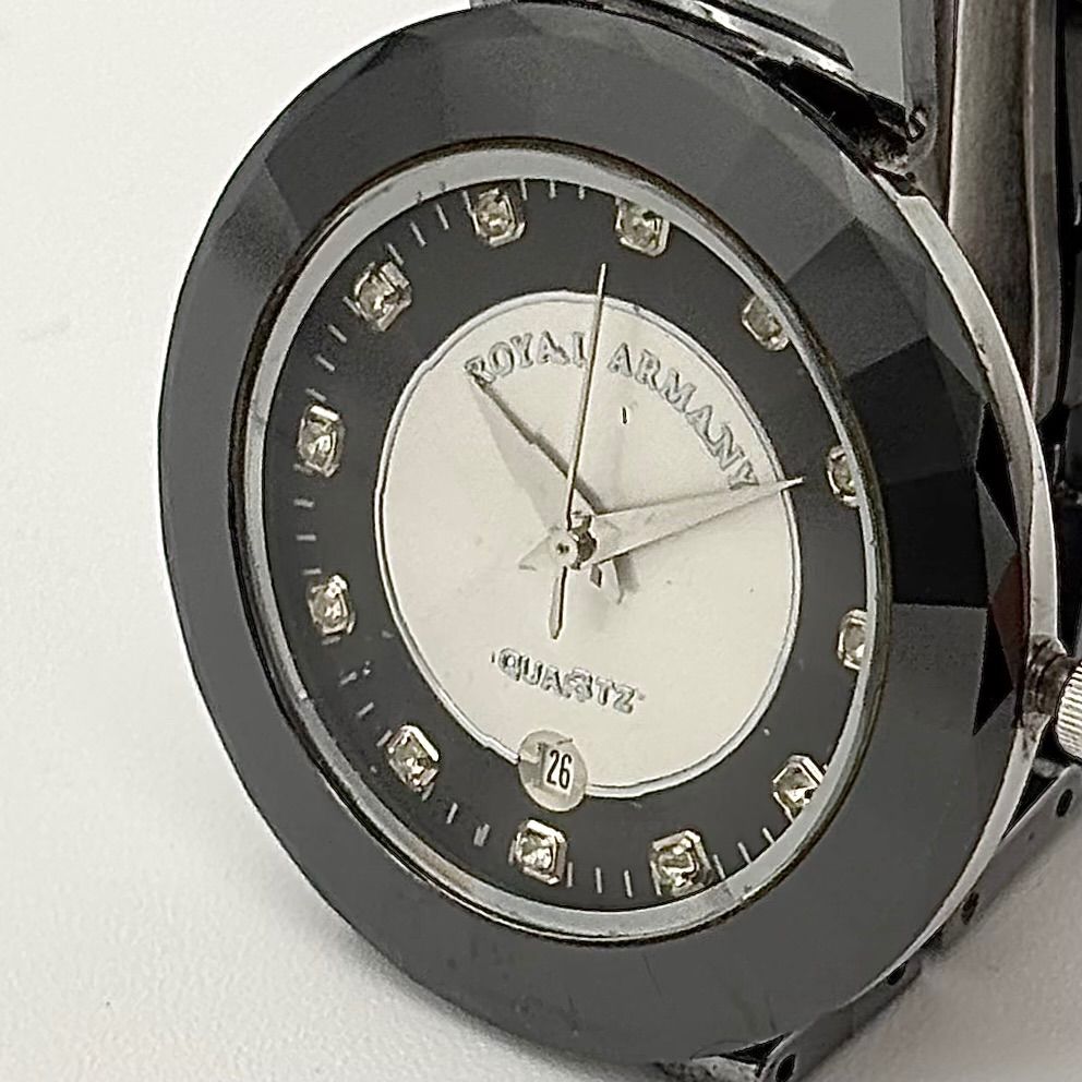 稼働品 Working item ロイヤルアルマニー ROYAL ARMANY 腕時計 メンズ 