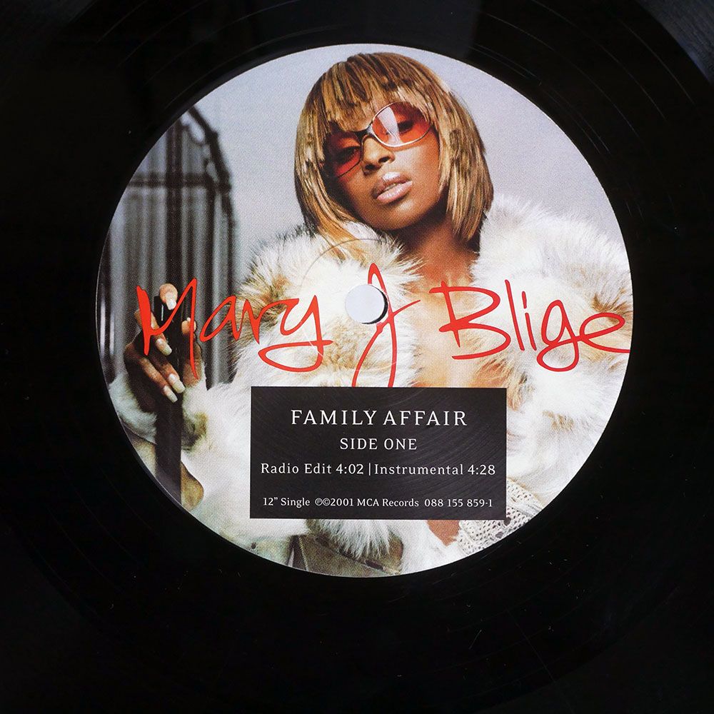 米 US盤 MARY J BLIGE/FAMILY AFFAIR/MCA 0881558591 12 - メルカリ