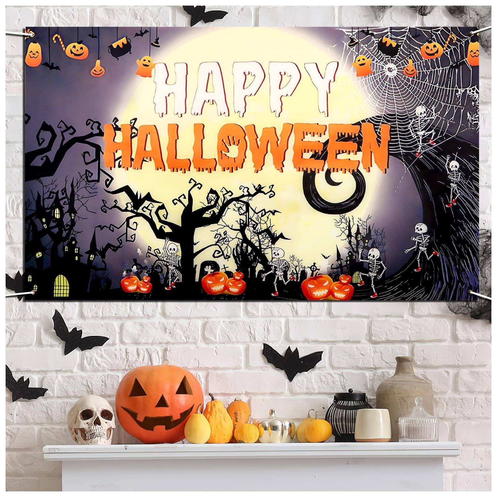 撮影 特大 タペストリー タペストリー 背景 飾り ハロウィン