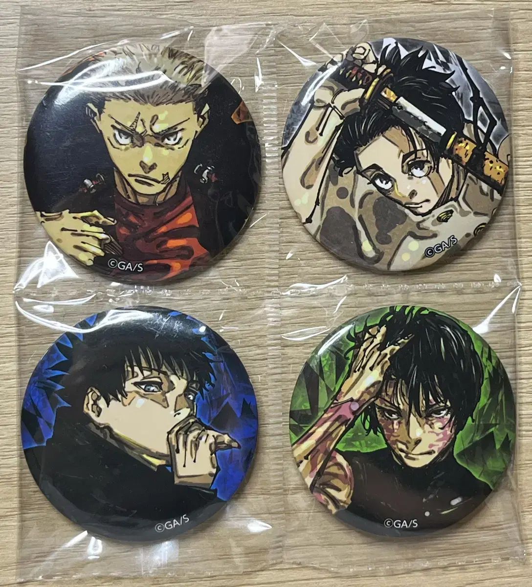ジャンプ GIGA ウィンター 付録 呪術廻戦 死亡遊戯 缶バッジ - メルカリ