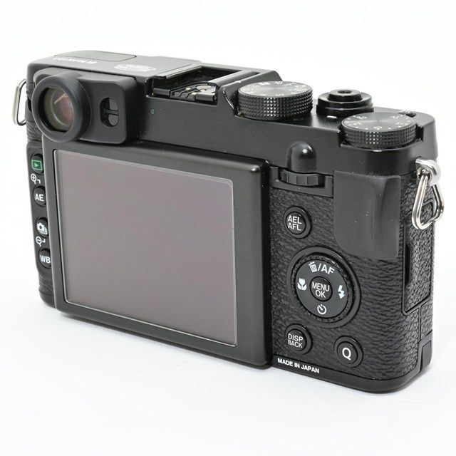 良品＞ FUJIFILM デジタルカメラ X20 ブラック｜液晶保護フィルム装着