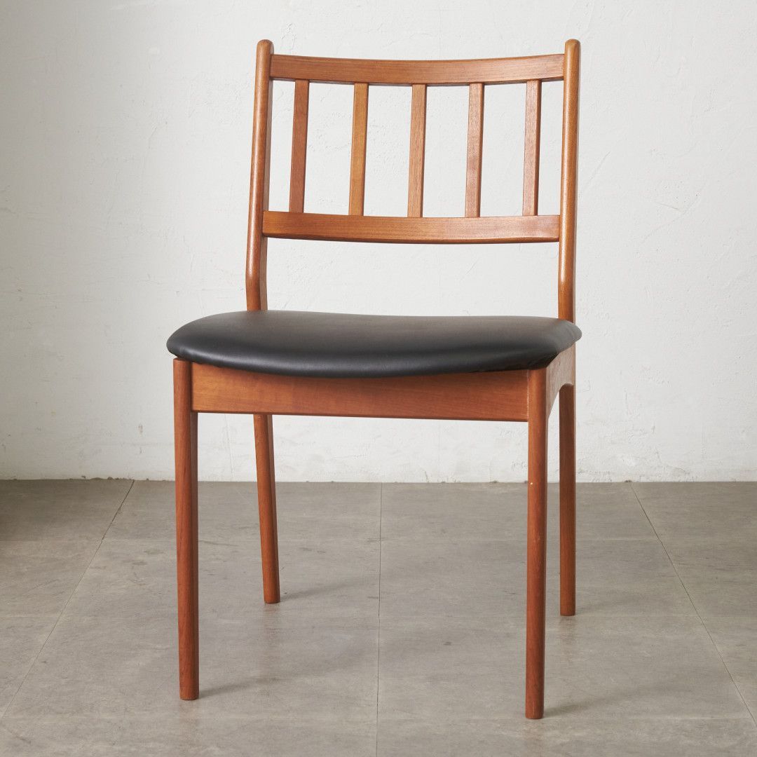 張替済 デンマーク ヴィンテージ ダイニングチェア 椅子 チーク 無垢材