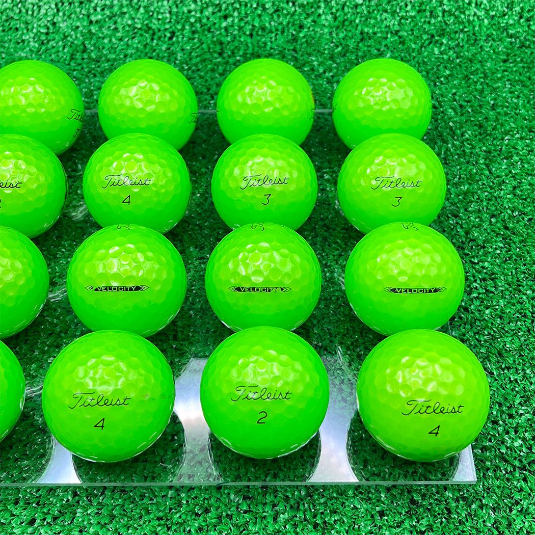ロストボール タイトリスト VELOCITY 20球 2022年モデル グリーン A