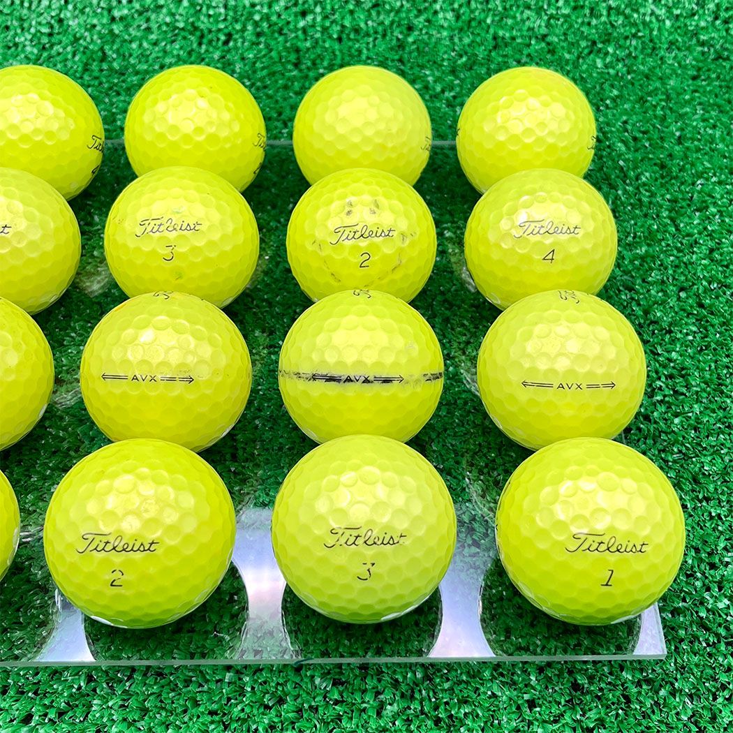 ロストボール タイトリスト AVX 20球 2022年モデル イエロー Cランク