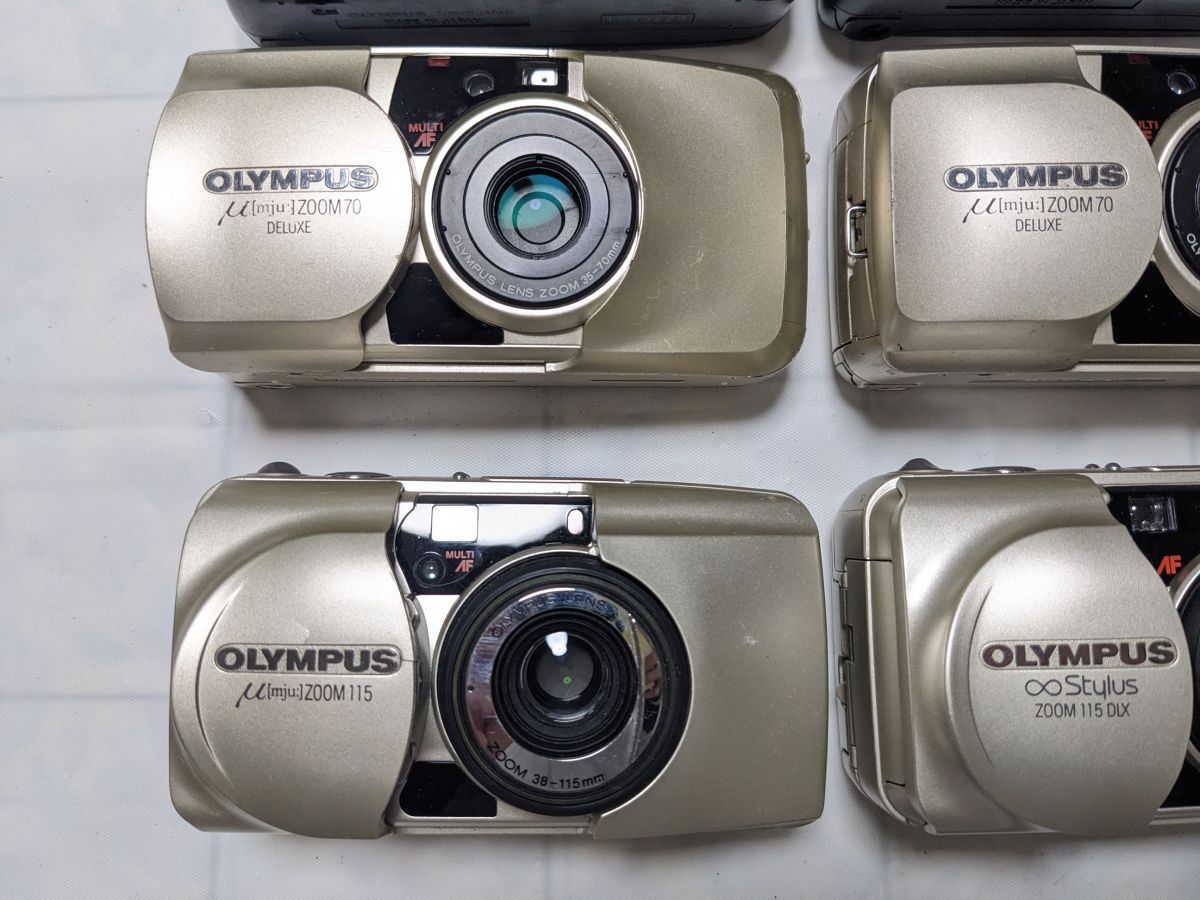 ☆6台まとめ / ジャンク☆ オリンパス Olympus μ[mju:] ZOOM PANORAMA