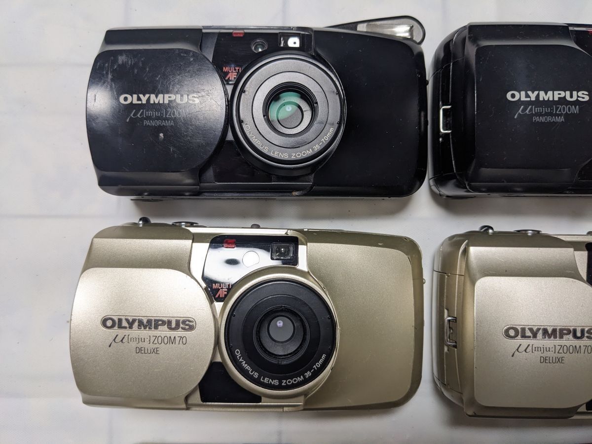 ☆6台まとめ / ジャンク☆ オリンパス Olympus μ[mju:] ZOOM PANORAMA