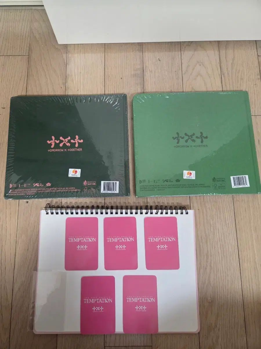 TOMORROW X TOGETHER（TXT） TEMPTATION アルバム + トレカ - メルカリ
