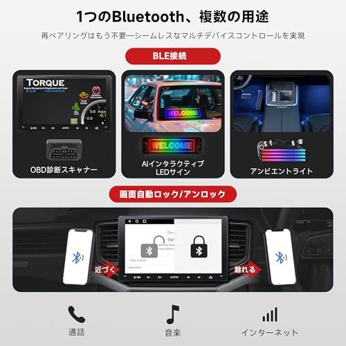 ◇ATOTO A5L Androidナビ 2DIN 9インチディスプレイオーディオ、Wi-Fi