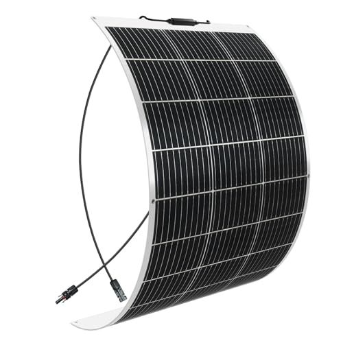 迅速に発送】XINPUGUANG ソーラーパネル 100W 12V 単結晶 フレキシブル