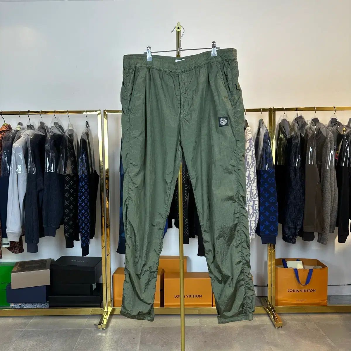 XXL) ストーンアイランド ナイロンメタル リップストップ ジョガー